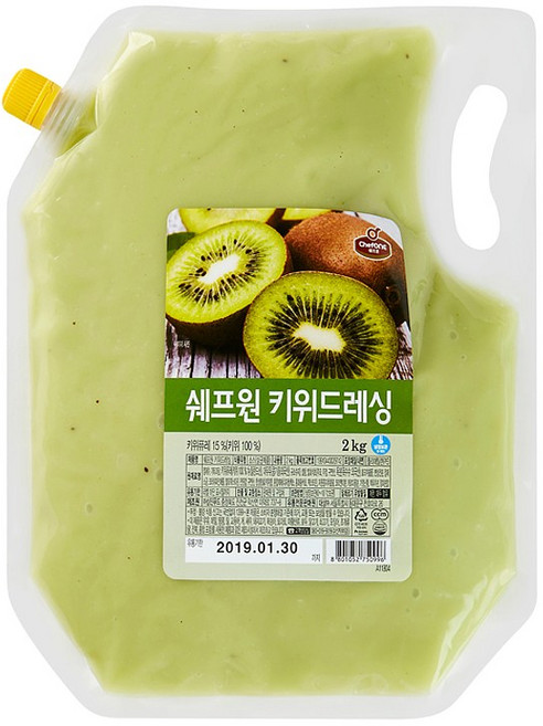 쉐프원 키위드레싱 2kg/청정원 소스