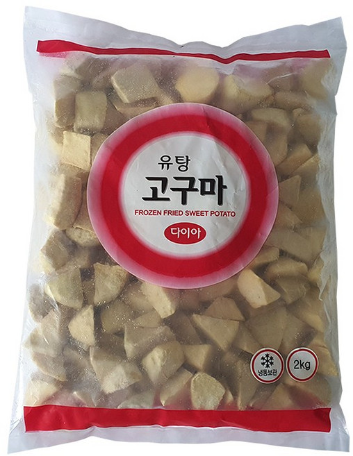 (냉동)고구마스틱 팜피아유탕2kg, 2kg, 1개