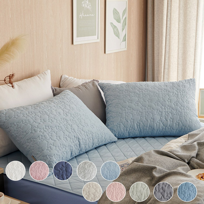 데시뉴 먼지없는 에센스 항균 누빔 베개커버 2P