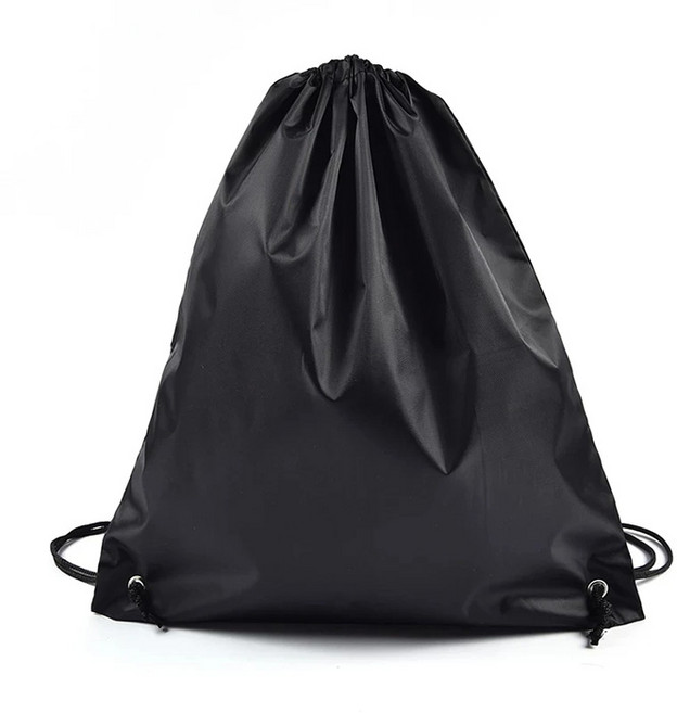 무지 신발주머니 심플 스트랩 운동화 가방 초등 중등 실내화 주머니 수납 에코백, 1개