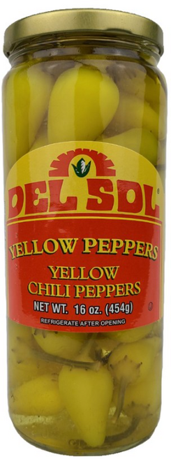 델솔 옐로우 칠리페퍼스 454g, 3개