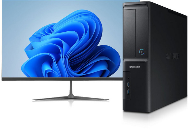 삼성 가정용/학습용/사무용 컴퓨터세트 신품LED모니터 윈도우11, i5-8500 * 27LED, 삼성PC, 500GB