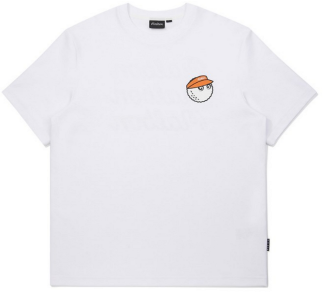 말본 버킷 트리플 유니 라운드 티셔츠 M6123PRS03WHT