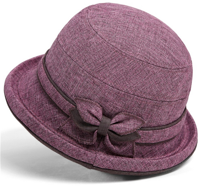 VITALO 모네트 여성모자 중년 엄마 벙거지 나들이 버킷햇 보냇 멋쟁이 모자 자외선차단