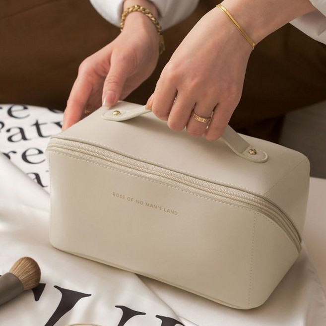 [츄츄스] 파우치 모던로지 (pou012)_(화장품파우치 여행파우치 미니파우치 생리대파우치 학생파우치 대용량 박사이즈 메이크업파우치 기저귀파우치 메이크업가방 PU 가죽)