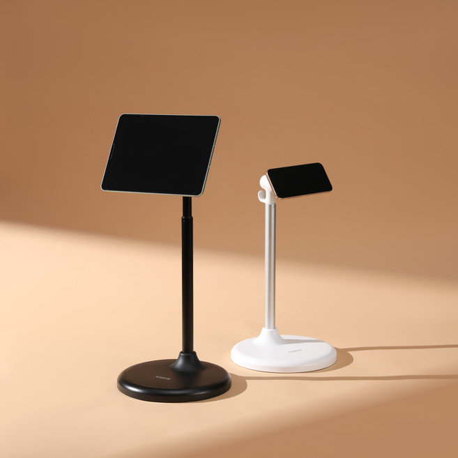 TAOMI 맥세이프 마그네틱 핸드폰 태블릿 스탠드 거치대, 1개, 블랙, B3