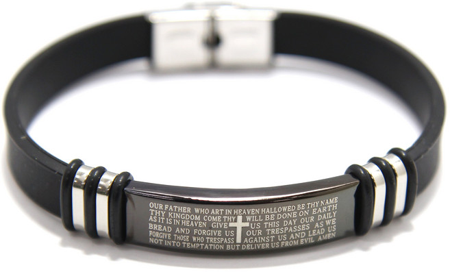 인디라벨 주기도문 영어 팔찌 남녀공용