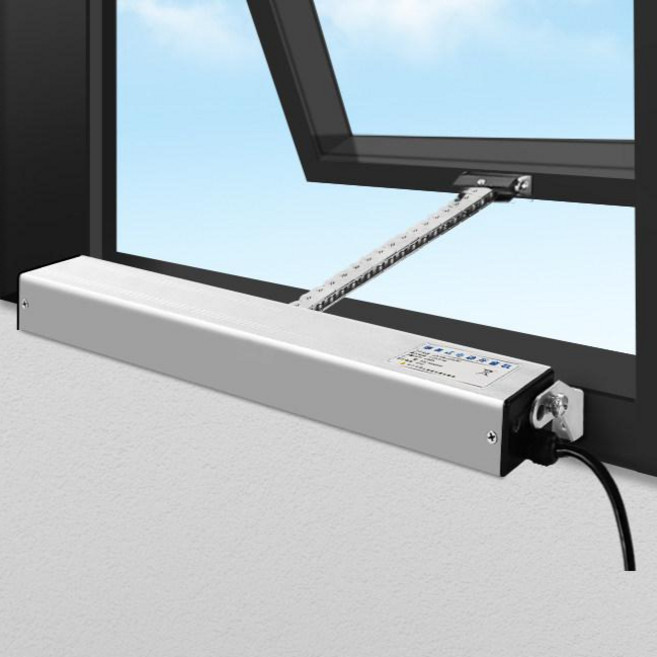 개폐기 전동 창문 슬라이딩 도구 자동 환기, 1개, PJ-KT-CL100-220V 리모컨 포함