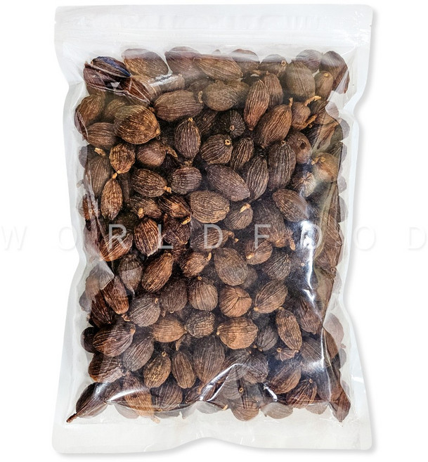 월드푸드 베트남 블랙 카다먼 소두구 초과 카다몬 Cardamom THAO QUA 향신료, 1개, 1kg