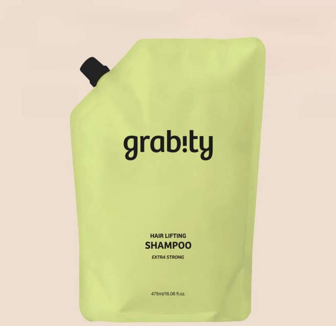 그래비티 GRABITY 헤어리프팅 샴푸 엑스트라 스트롱 리필 475ml, 1개