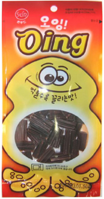 [썬푸드] 단짠 쫀득 오잉 40g x 10팩, 10개