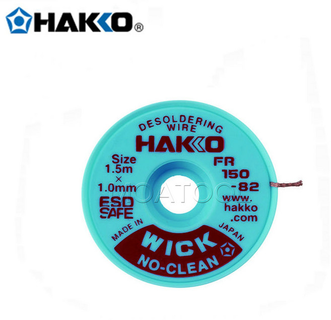 HAKKO 하코FR150-82 폭1.0mm 길이1.5M 솔더윅 솔더위크 WICK 납흡취선, 1개