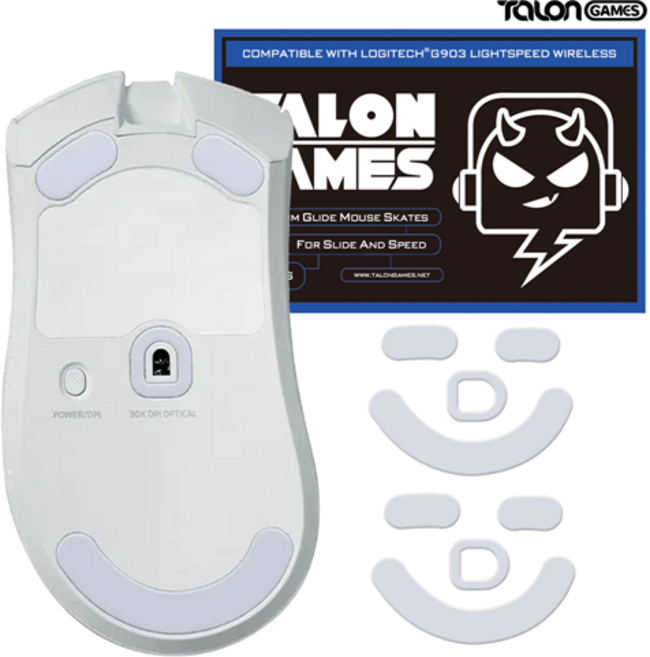 데스에더 V3 PRO 피트 데브삼 클래식 밸런스 마우스피트 2개입 탈론게임즈, TG0020, 1개