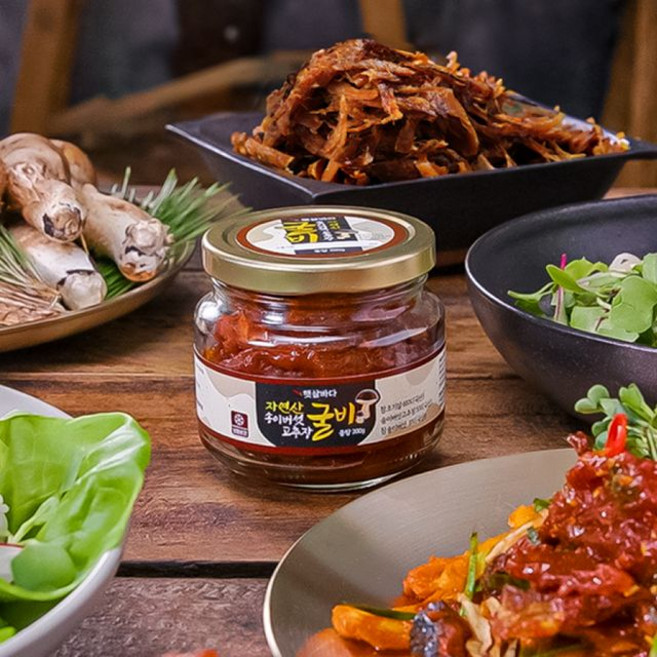 [포항시수산가공협동조합] 송이버섯 고추장 굴비, 1개, 200g