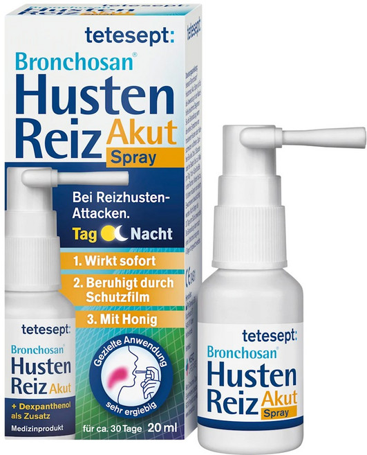 테테셉트 심한 기침 완화 스프레이 20ml, 1개