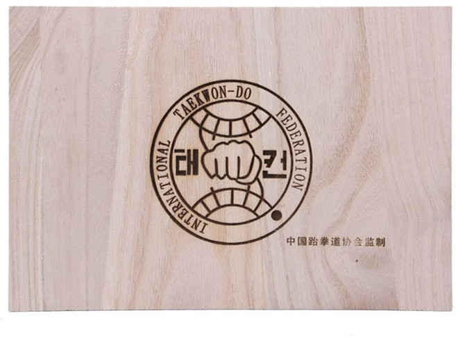 송판 태권도 100장 3mm 두께 격파용품 100장 행사 9mm, M. 그림 1.2와 함께