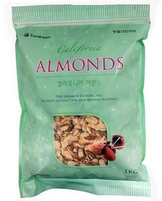 아몬드 슬라이스 1Kg /넌패럴, 1개
