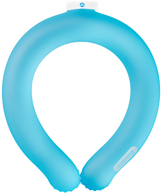 엠팩플러스 아이스링 넥쿨러 메가, 블루, 1개