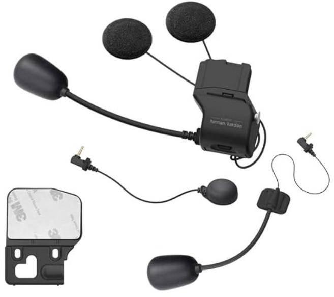 20S EVO 30K 50S용 HD 스피커가 장착된 세나 유니버설 헬멧 클램프 키트, Single Pack, 1 Clamp Kit for 20S, 20S EVO,