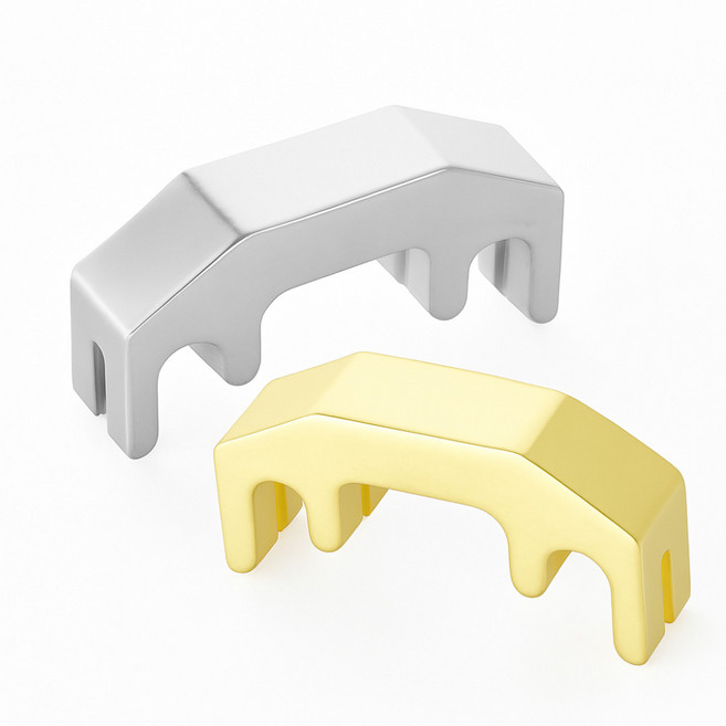 보스케 바이올린 소음방지 메탈 약음기, 실버, 1개