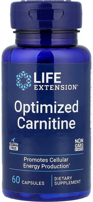 라이프익스텐션 옵티마이즈드 카르니틴 아세틸 L카르니틴 글리신 3종카르니틴 60캡슐, 60정, 1개 - 쿠팡