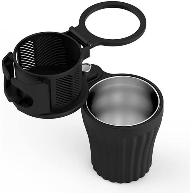 카랩 진공 보온보냉 3단 차량용 컵홀더, 1.레모토 보온보냉 3단 컵홀더 (24년형), 1개