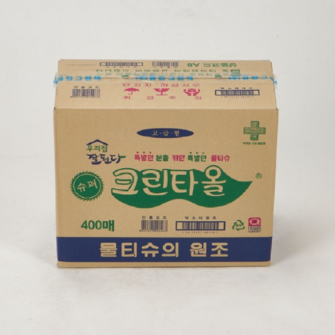 슈퍼크린타올 물티슈 400입 1개 spi+52458Vt