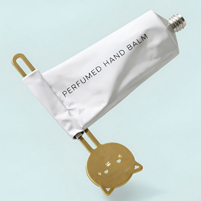 치약짜개 디스펜서 튜브링거 욕실용품, 1개, 고양이 튜브링거