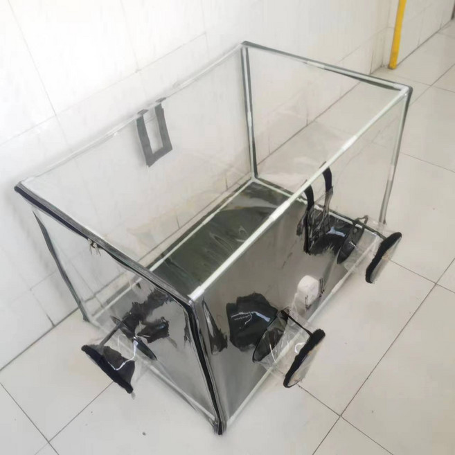 버섯 재배 텐트 식물용 투명 용기 실내 균류 번식 곰팡이 챔버 원예 박스, 투명한, 1개