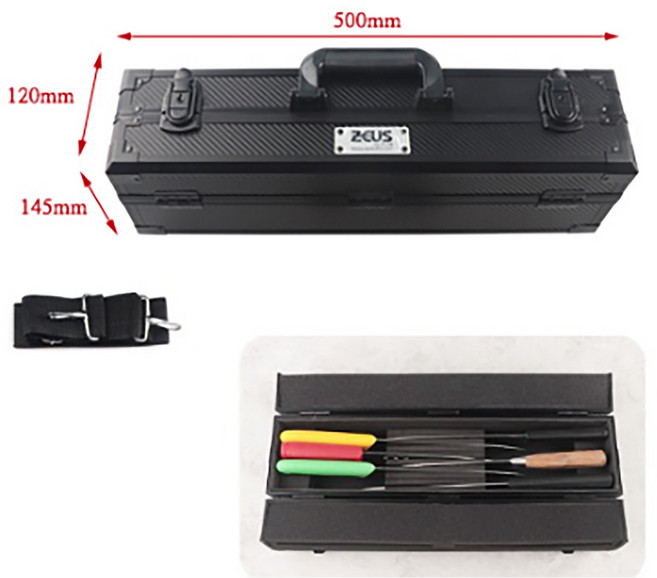 제우스 양문형 칼가방 GL-T130, 1개