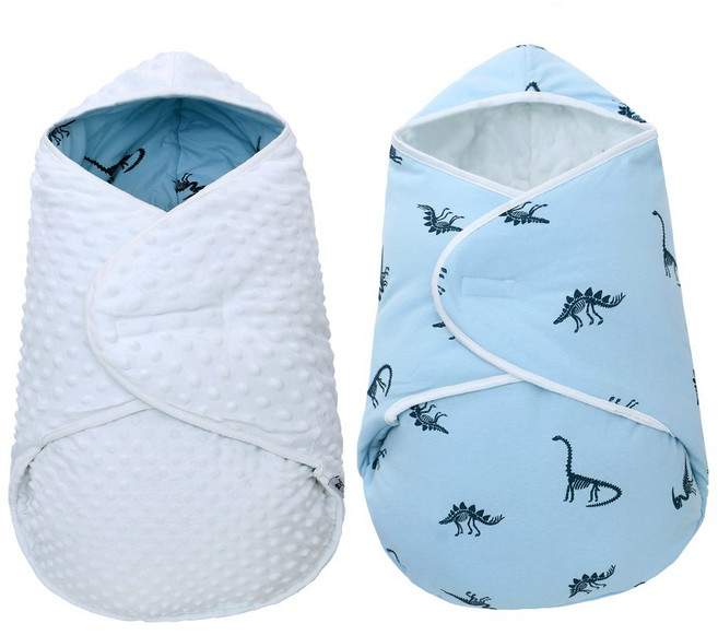 미라클 베이비 신생아 겨울용 양면 도톰순면 속싸개