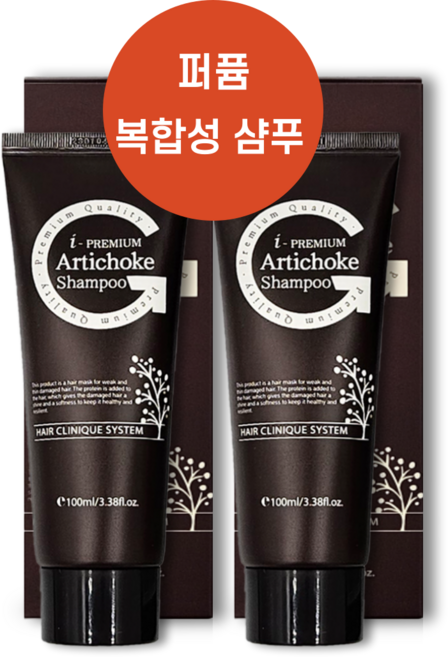 아티초크 미용실 복합성 퍼퓸 삼푸 +, 4개, 100ml