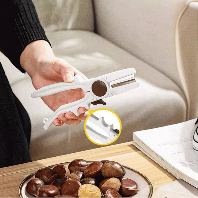 가정용 밤가위 밤까는기계 호두까기 겸용 밤깍기 주방 가위, 1개