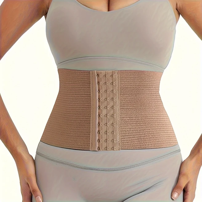 버클 허리 벨트 바디 밀봉에 적합 통기성 부드러움 복부, 01 color_05 XL