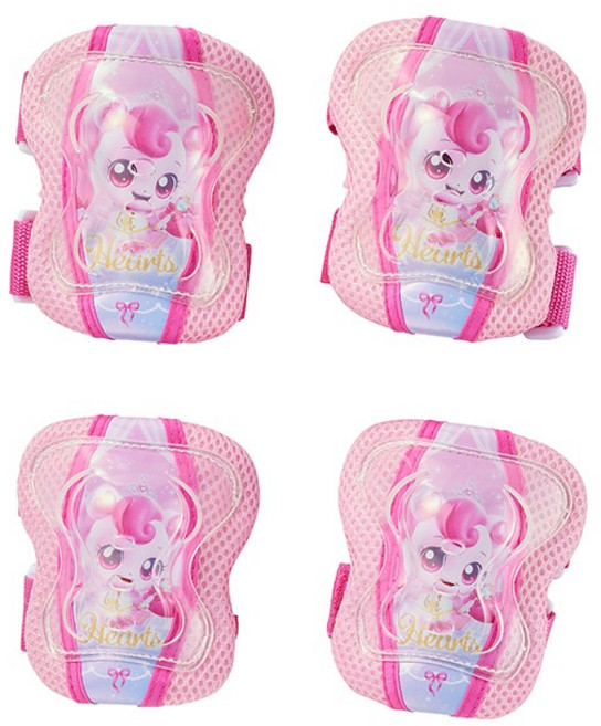 2026 삼천리 캐치티니핑 하츄핑 보호대 아동 어린이 자전거 킥보드 무릎 팔꿈치 보호장비 SPS150L, 1개