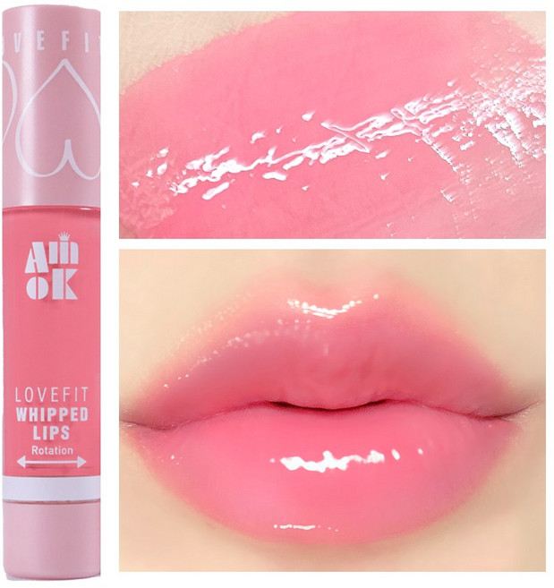 아미옥 러브핏 휘핑립스 글로우밤 플럼핑 립밤 유리광택 립케어, 1개, S701핑크래빗