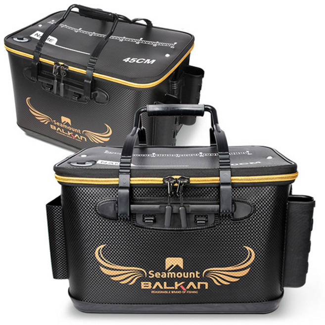 시마운트 낚시 밑밥통 고급형 크릴바구니 살림통, 크릴 바구니(하드) 45L