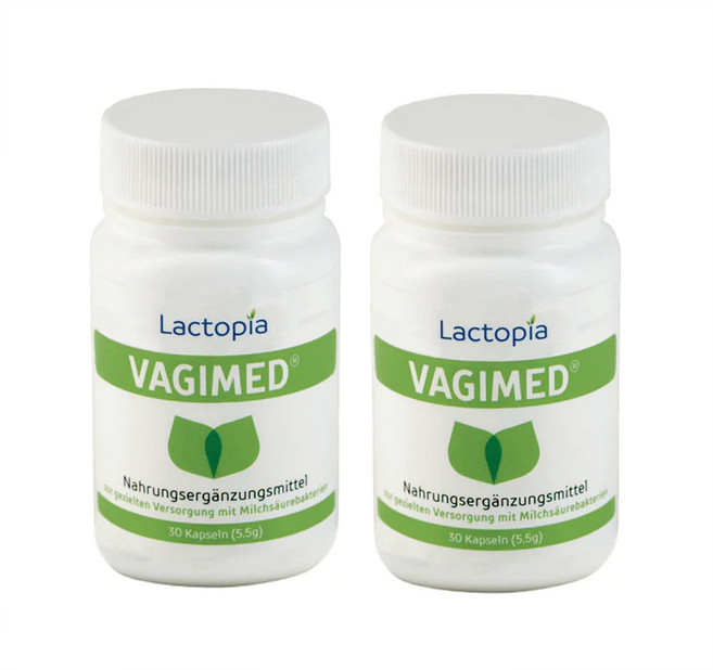 락토피아 바기메드 독일 여성 유산균 30캡슐 2개, 30정
