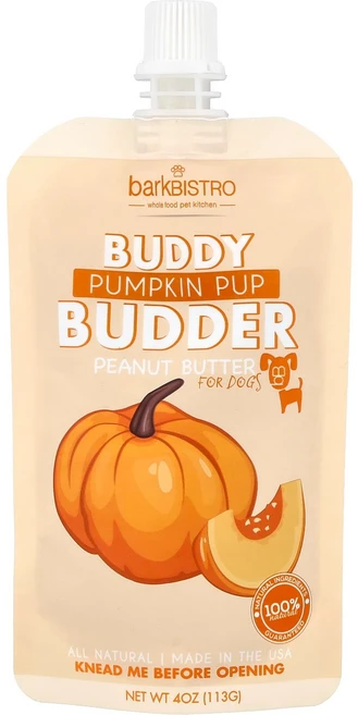 바크 비스트로 버디 버더 땅콩버터 강아지용 펌킨 펍 맛 113g BBI-14692 - 쿠팡