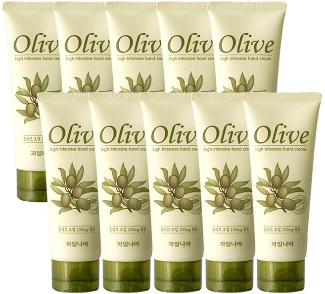 올리브 인텐시브 핸드크림 100ml x 10개
