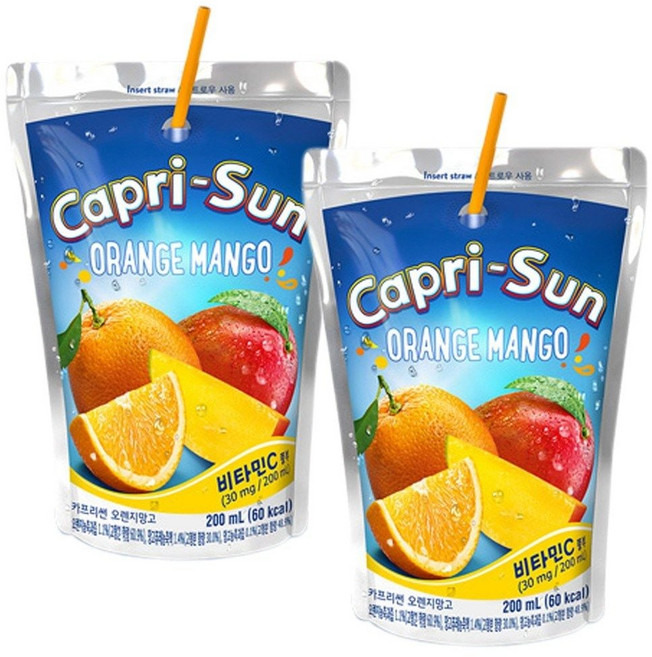 카프리썬 오렌지망고 200ml x 20입 (10입x2박스) ala+502ew, 20개