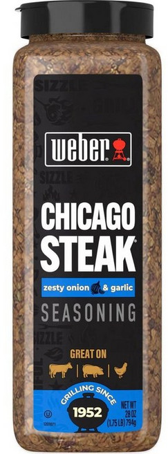 Weber 시카고 스테이크 시즈닝, 794g, 1개