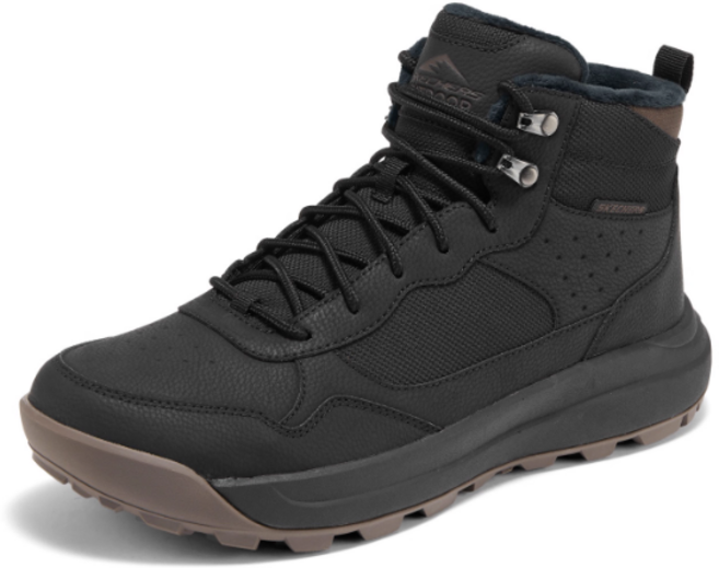 #해피데이#스케쳐스 남성용 가을겨울 요가매트깔창 발편한 캐주얼 앵클부츠 스노우부츠