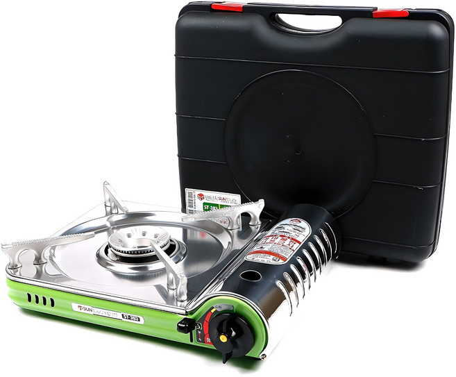 썬터치 휴대용 가스레인지, 혼합색상, 1개