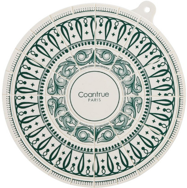 꼬앙뜨로 물랑루즈 인덕션 보호 매트 냄비 받침 20cm, 엔블 그린, 1개
