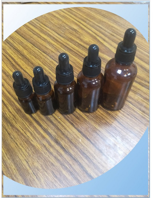 尼歐NIO 精油瓶 滴瓶 玻璃滴管瓶, 1個, 5ml-茶色玻璃滴瓶