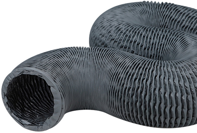 배기관 250파이 - 700mm 자바라 연통 블랙, 1개