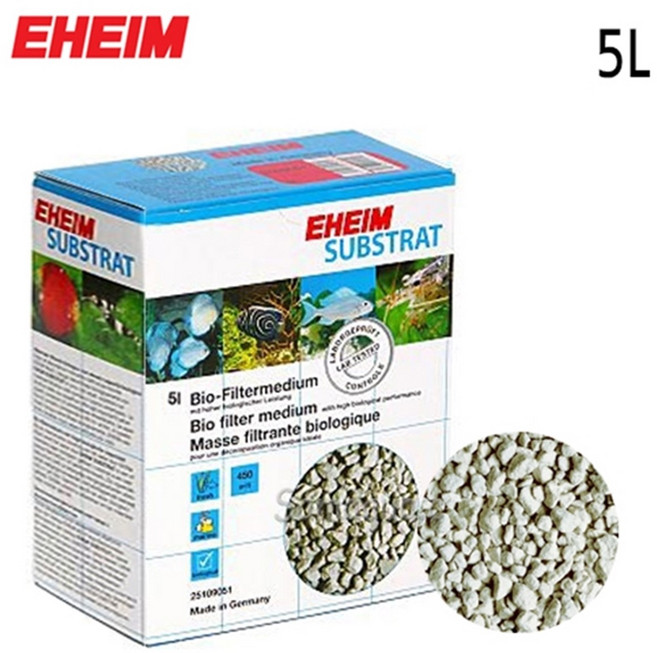 EHEIM 에하임 섭스트라트 5L 여과재 (섭스) 250975, 1개