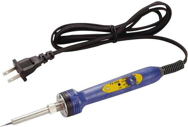백광(HAKKO) 다이얼식 온도 제어 납땜 인두 FX600-02, 상세페이지 참조, 1개