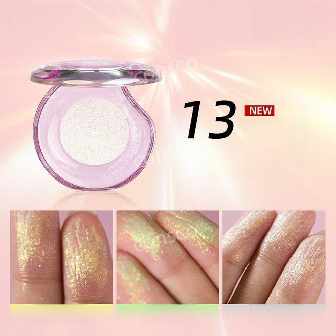 RMT 로맨틱뷰티 하이라이터 듀오크롬 멀티크롬 섀도우 겸용 미니, 6. 미니 13호, 1개